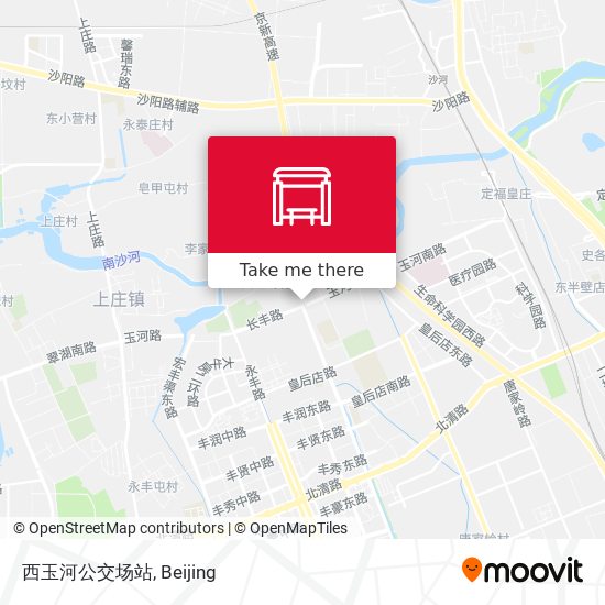 西玉河公交场站 map