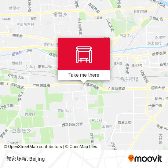 郭家场桥 map