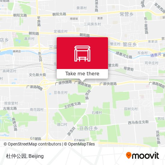 杜仲公园 map