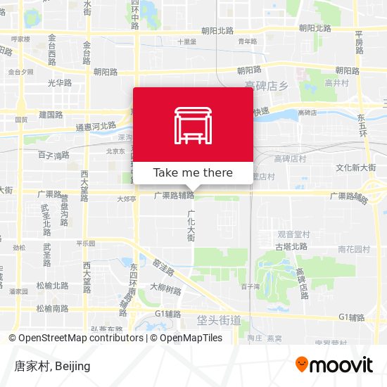 唐家村 map