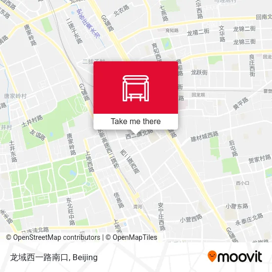 龙域西一路南口 map