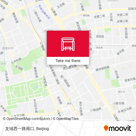 龙域西一路南口 map