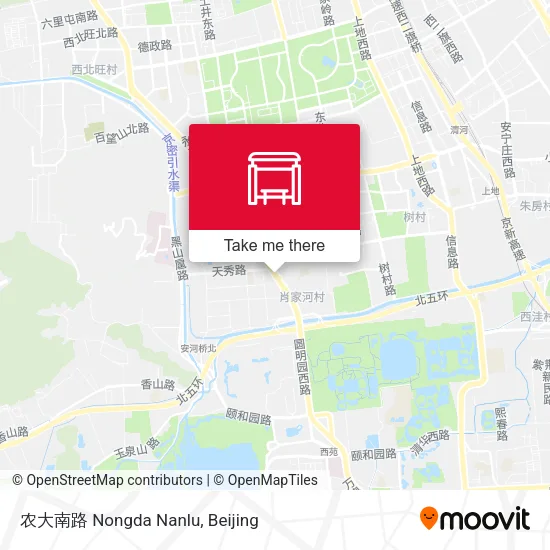 农大南路 Nongda Nanlu map