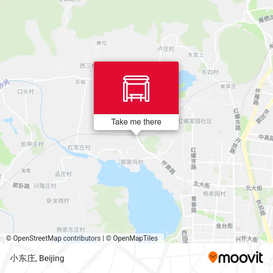 小东庄 map