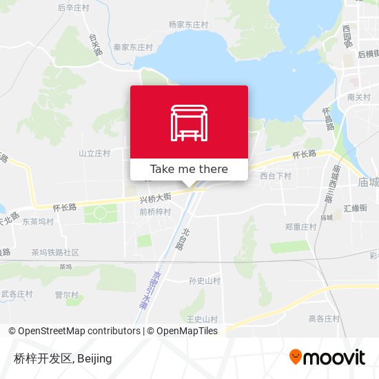 桥梓开发区 map