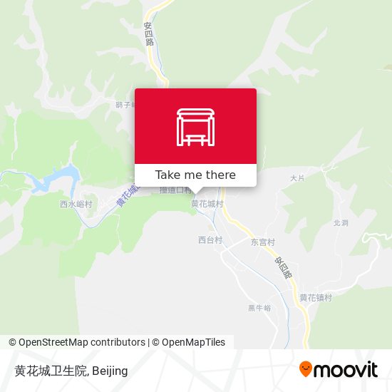 黄花城卫生院 map