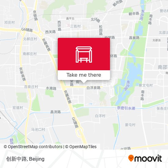 创新中路 map