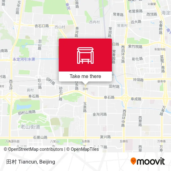 田村 Tiancun map