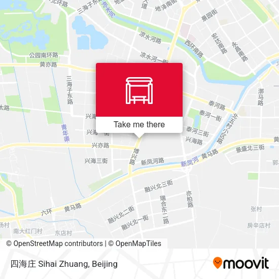 四海庄 Sihai Zhuang map