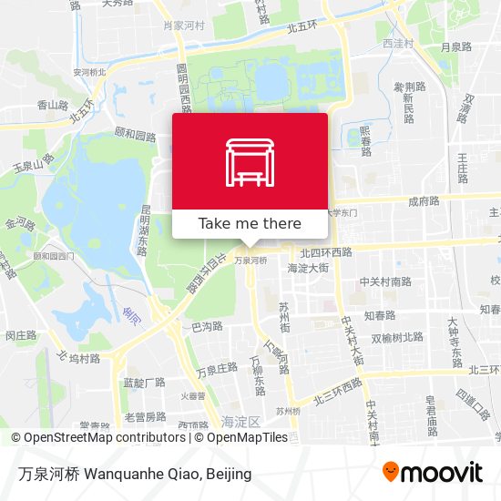 万泉河桥 Wanquanhe Qiao map