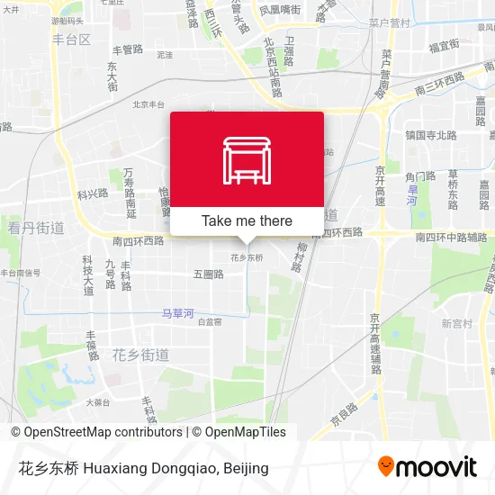 花乡东桥 Huaxiang Dongqiao map