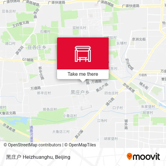 黑庄户 Heizhuanghu map