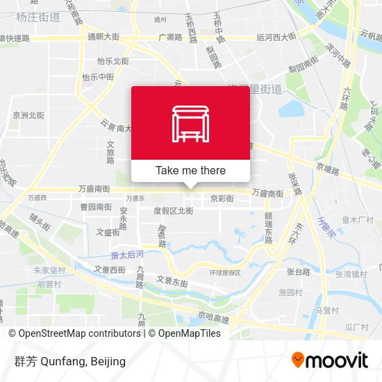群芳 Qunfang map