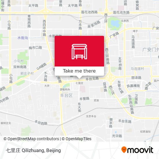 七里庄  Qilizhuang map