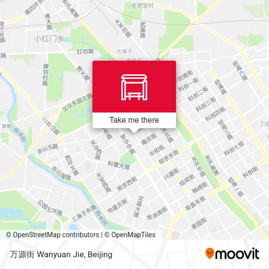 万源街 Wanyuan Jie map