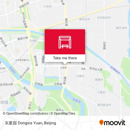 东夏园 Dongxia Yuan map