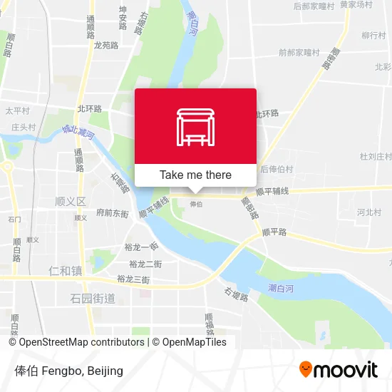 俸伯 Fengbo map