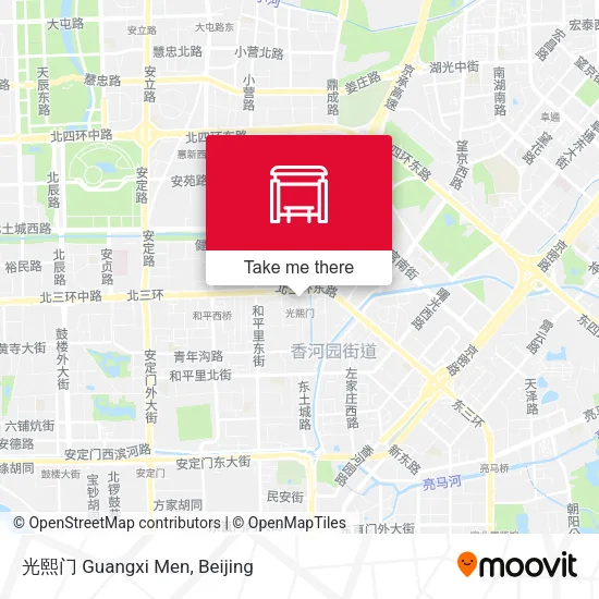 光熙门 Guangxi Men map