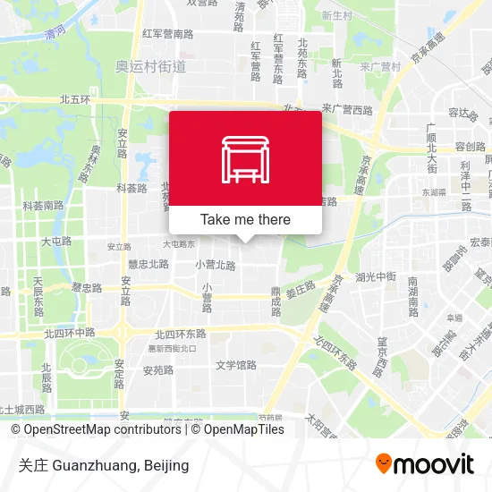 关庄 Guanzhuang map