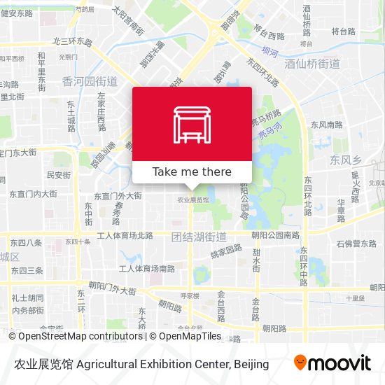 农业展览馆 Agricultural Exhibition Center map