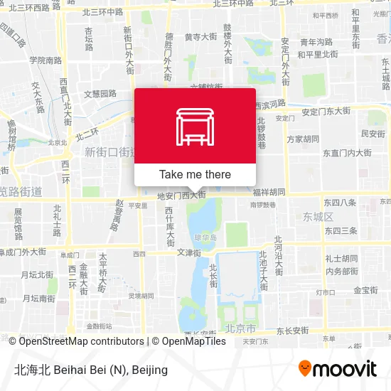 北海北 Beihai Bei (N) map