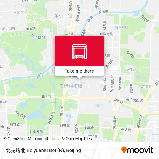北苑路北  Beiyuanlu Bei (N) map