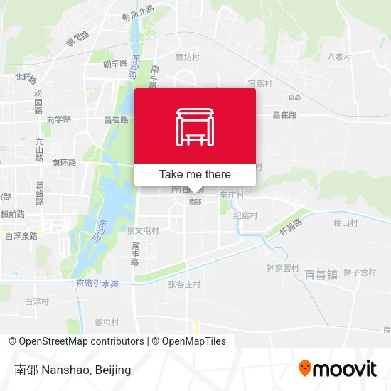 南邵 Nanshao map