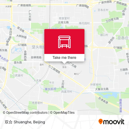 双合 Shuanghe map