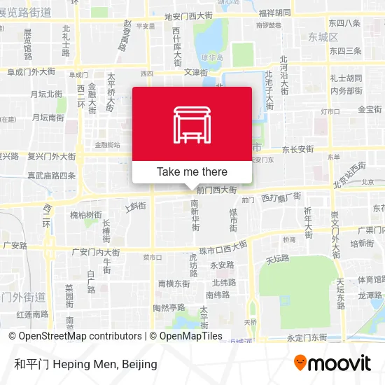 和平门 Heping Men map