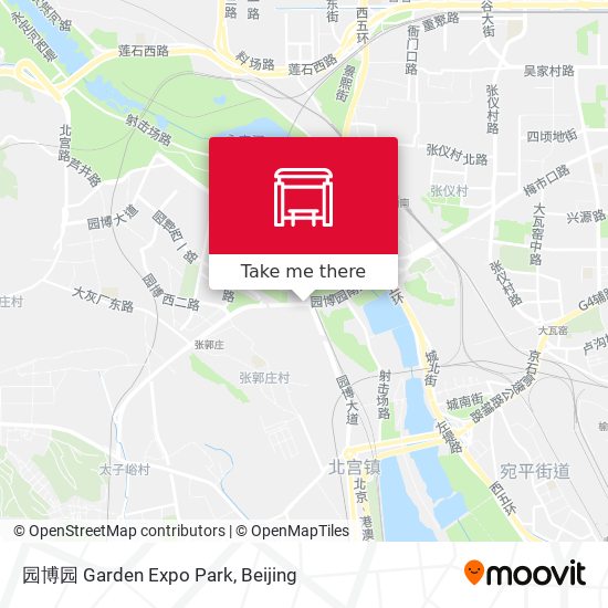 园博园 Garden Expo Park map