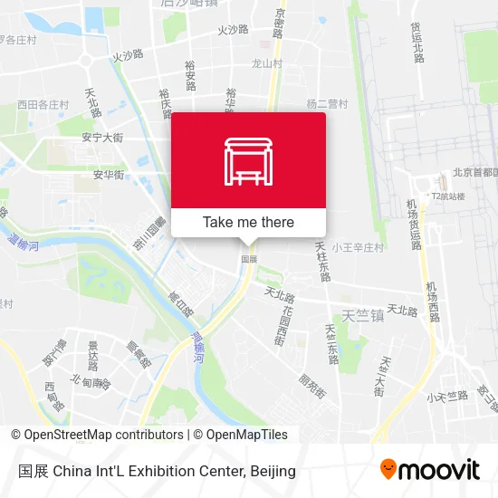 国展 China Int'L Exhibition Center map
