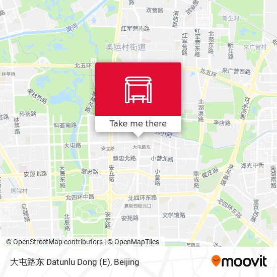 大屯路东 Datunlu Dong (E) map