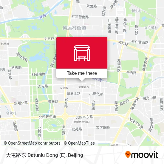 大屯路东 Datunlu Dong (E) map