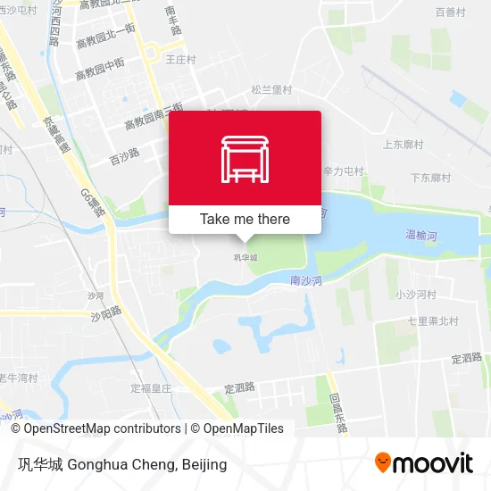 巩华城 Gonghua Cheng map