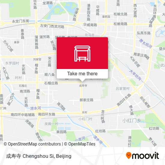 成寿寺 Chengshou Si map