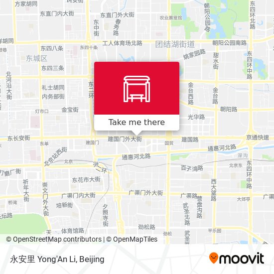 永安里 Yong'An Li map