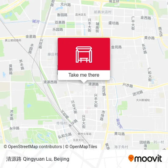 清源路 Qingyuan Lu map