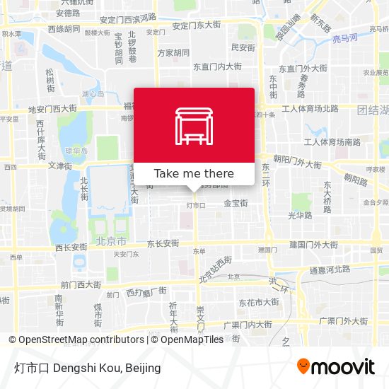 灯市口 Dengshi Kou map