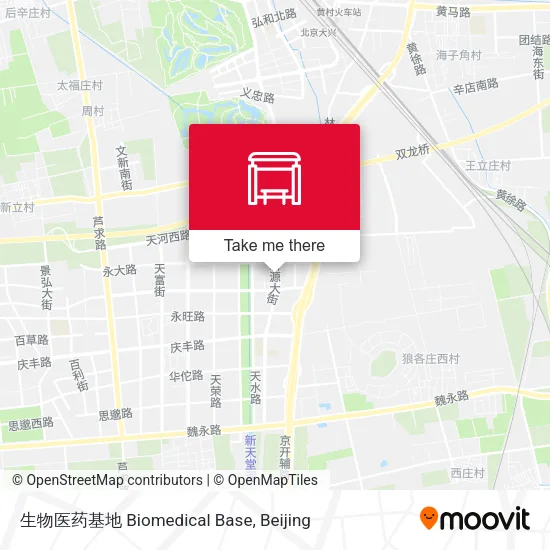 生物医药基地 Biomedical Base map