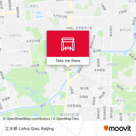 立水桥 Lishui Qiao map