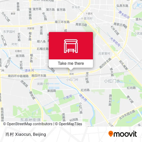肖村 Xiaocun map
