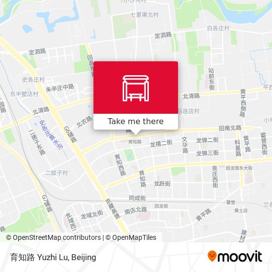 育知路 Yuzhi Lu map