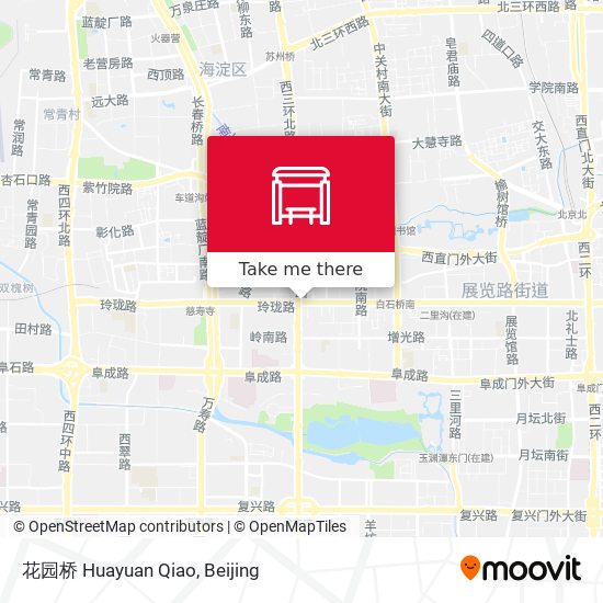 花园桥 Huayuan Qiao map