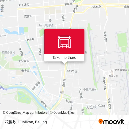 花梨坎 Hualikan map