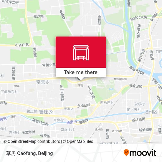 草房 Caofang map