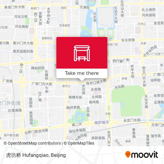虎坊桥 Hufangqiao map