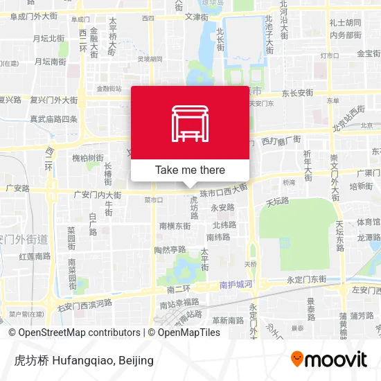虎坊桥 Hufangqiao map