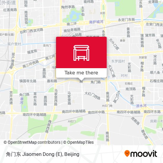 角门东 Jiaomen Dong (E) map