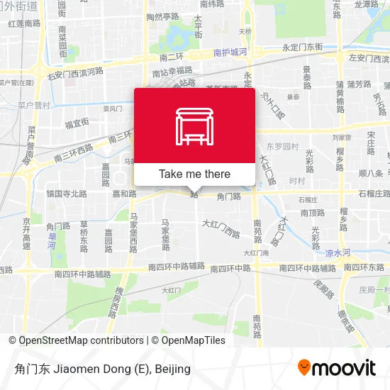 角门东 Jiaomen Dong (E) map