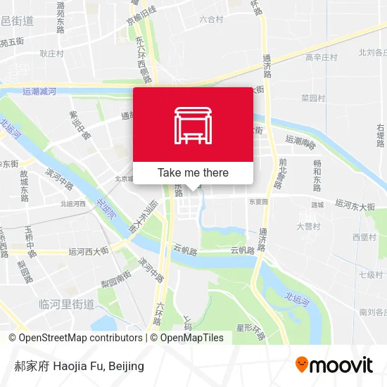 郝家府  Haojia Fu map